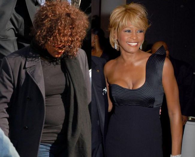 Whitney Houston ndash; ce diferenta! FOTO!