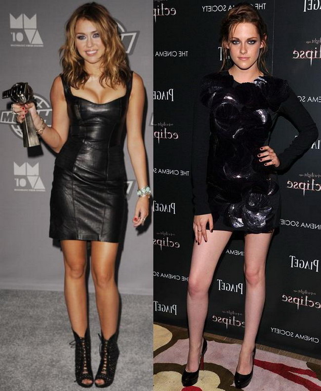 FASHION POLICE: Miley Cyrus vs. Kristen Stewart