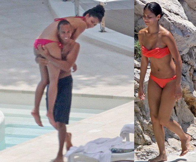 Nicole Scherzinger ndash; in tandreturi cu Hamilton, la plaja FOTO!