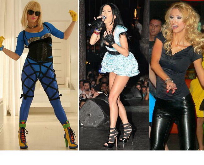 Inna, desemnata artista cu cele mai tari costume de scena! O urmeaza Andreea Balan si Loredana!