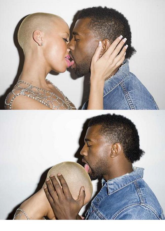 Kanye West si Amber Rose sunt din nou impreuna