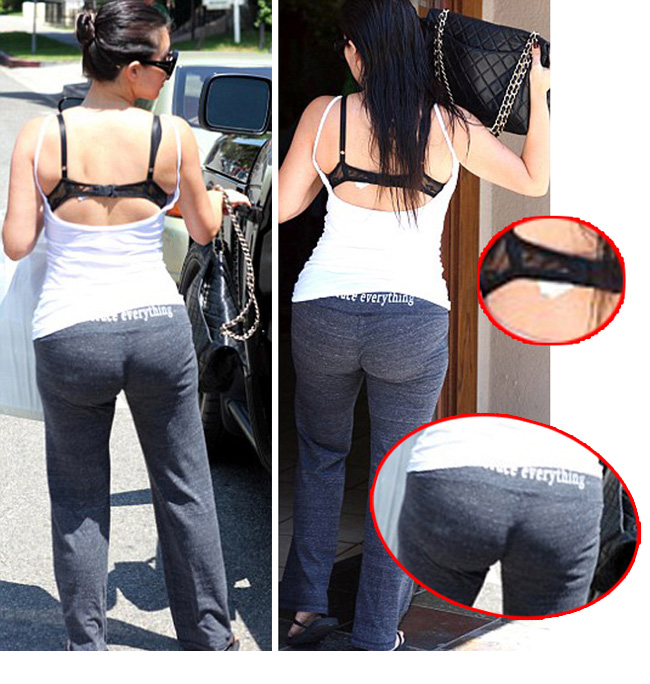 Kim Kardashian, grasa si imbracata fara pic de stil