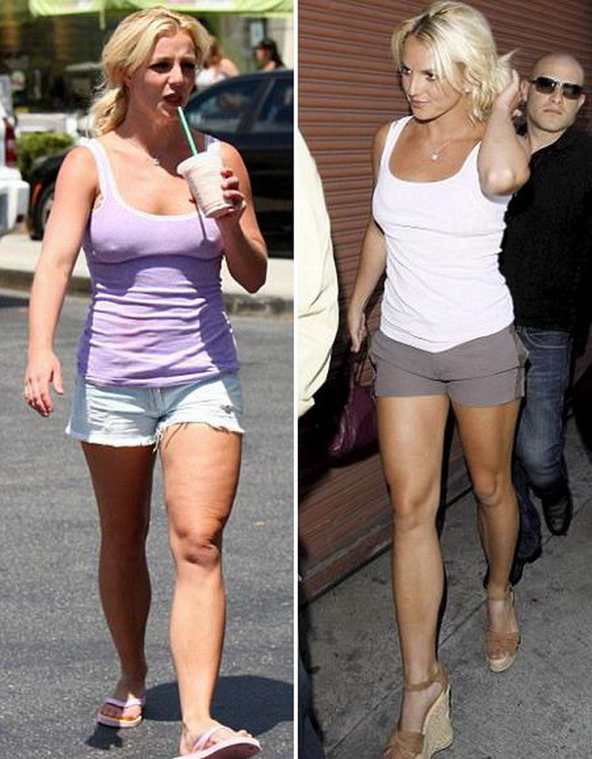 Uite cum a slabit si s-a tonifiat Britney Spears in timp record!
