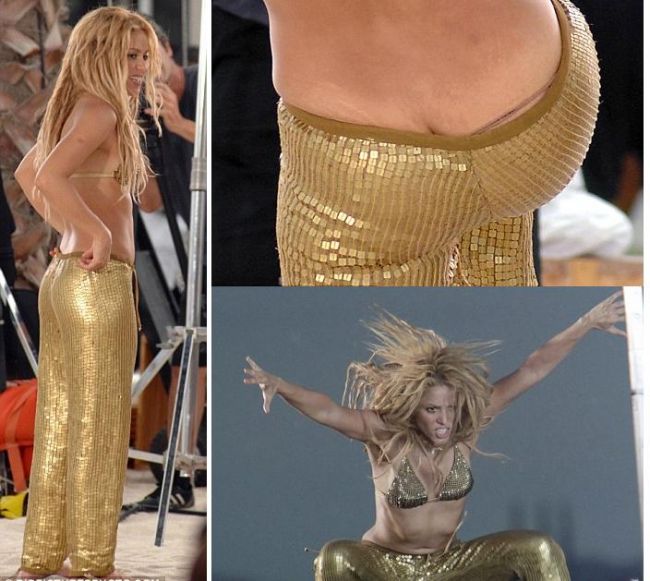 Si divele au vergeturi! Uite-o pe Shakira!