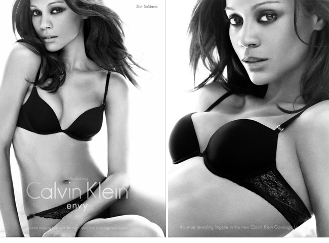 Zoe Saldana, sexy si senzuala in lenjerie intima VIDEO