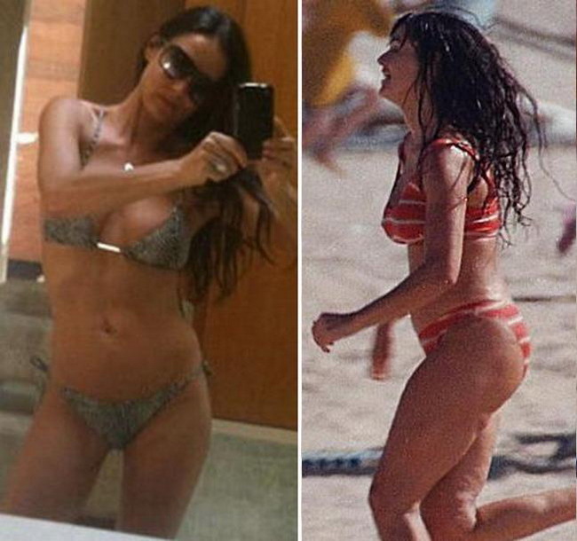 Demi Moore intinereste: arata mai bine acum, decat cu 10 ani in urma FOTO!