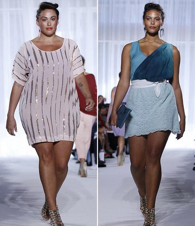 Modelele grasute - prezente pe podium la NY Fashion Week