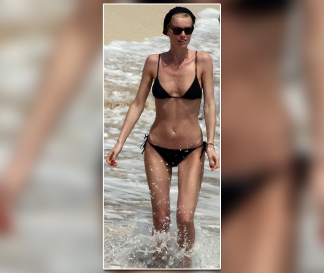 Nu ati ghicit! Corpul scheletic nu este al Claudiei Schiffer!