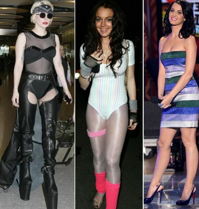 Gaga, Lindsay Lohan si Katy Perry ndash; cel mai prost imbracate vedete!