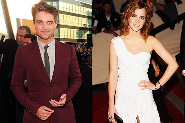 Emma Watson si Robert Pattinson, in topul celor mai stilate vedete din Marea Britanie