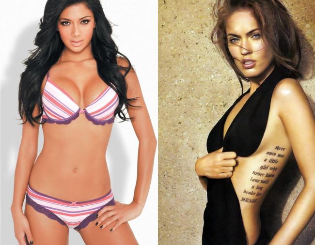 Nicole Scherzinger, Salma Hayek, Megan Fox. Dive sexy care insista ca sunt urate!