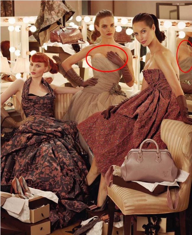 Pozele din noua campanie Louis Vuitton, un dezastru in Photoshop