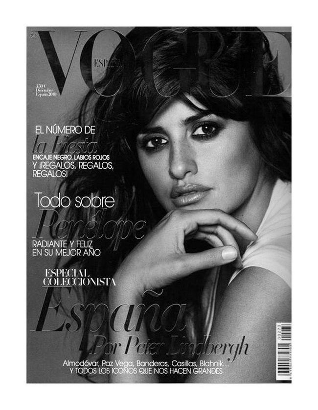 Penelope Cruz - primul pictorial de cand e insarcinata