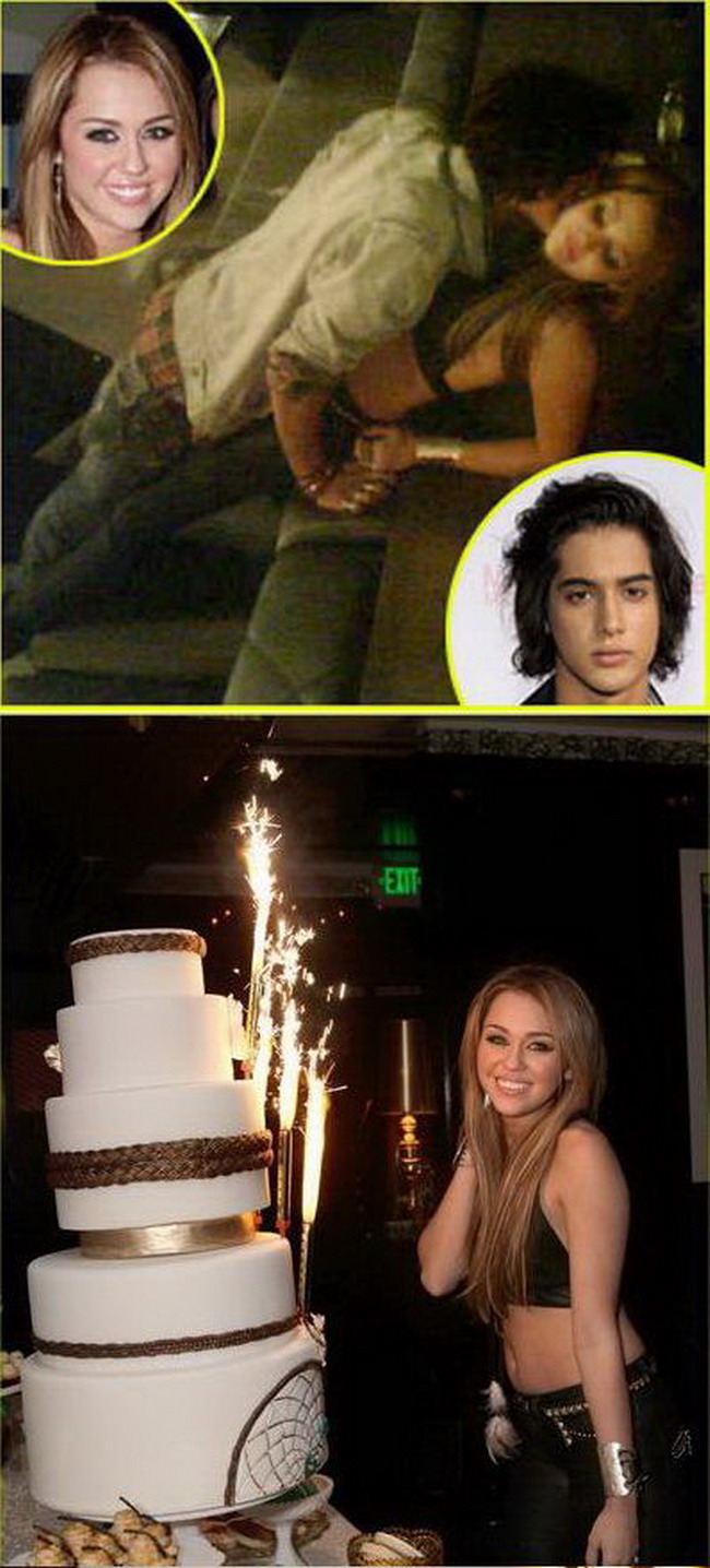 Miley Cyrus si Avan Jogia in ipostaze tandre la ziua de nastere a vedetei