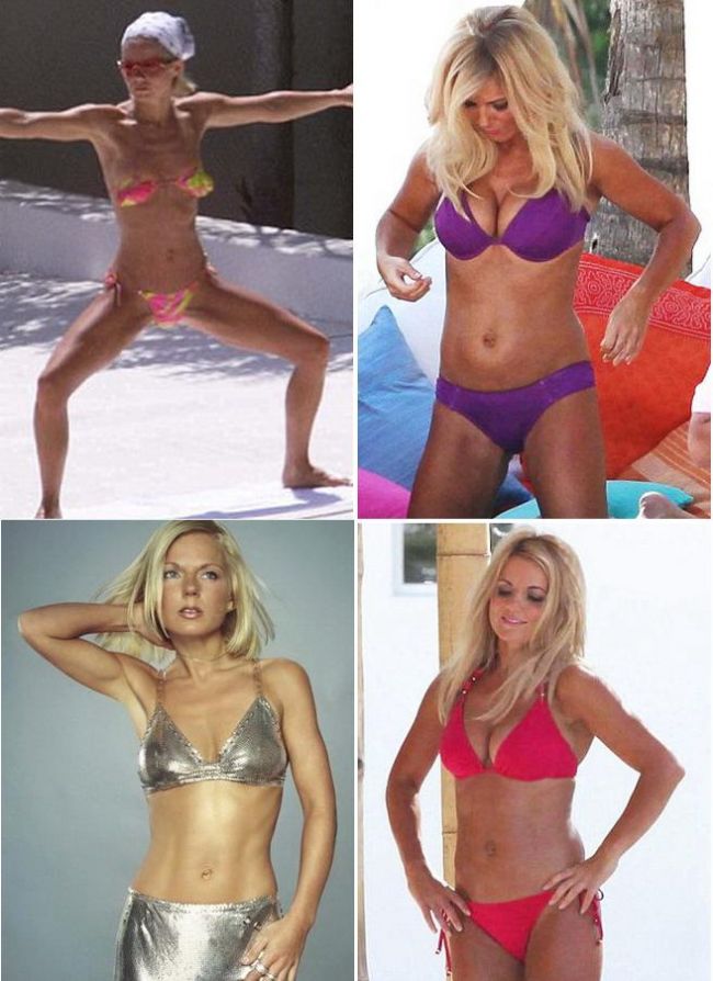 Geri Halliwell - de la piele si os la corpul perfect! GALERIE FOTO