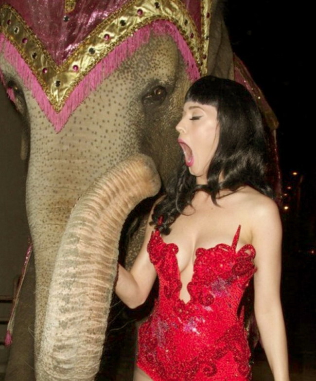 Katy Perry nu are doar un bust impresionant ci si o gura mare FOTO