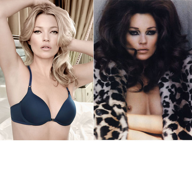 Kate Moss - din blonda sexy in bruneta misterioasa
