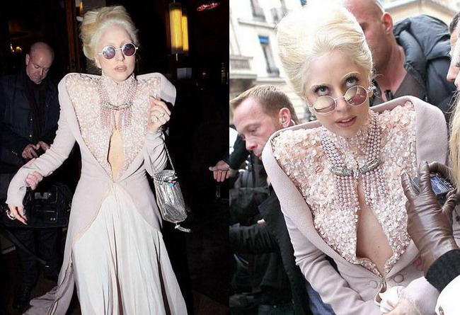 Lady Gaga, feerica la Paris