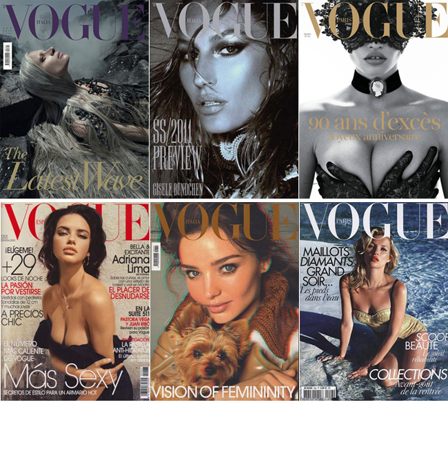Cele mai tari 10 coperti VOGUE ale anului 2010 GALERIE FOTO