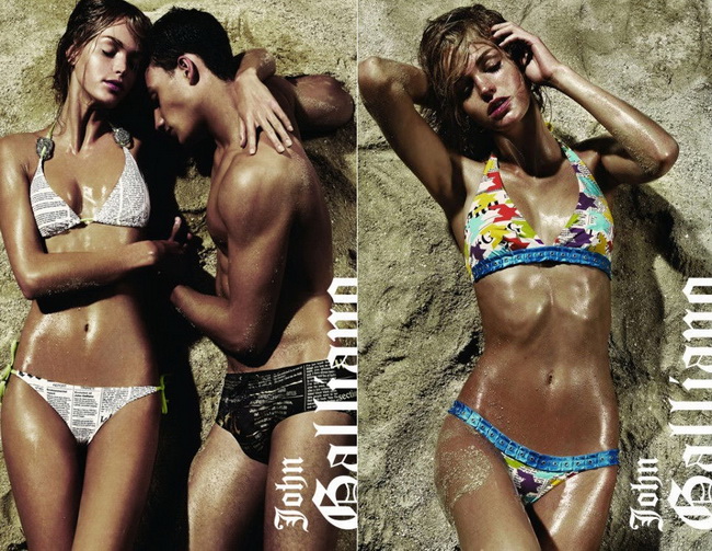 Inceput de an SEXY: Vezi ce costume de baie propune Galliano pentru vara lui 2011