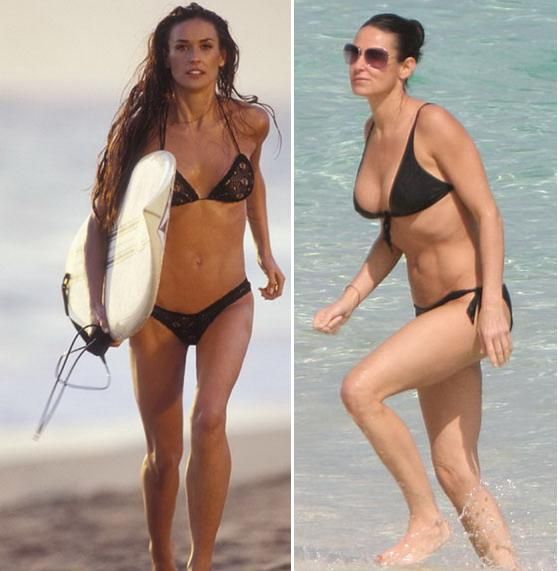 Demi Moore se pastreaza vesnic tanara cu RAW FOOD DIET!