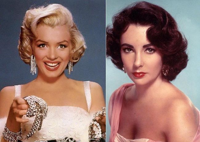 SOC! Divele Marilyn Monroe si Elizabeth Taylor obisnuiau sa se rada pe fata!