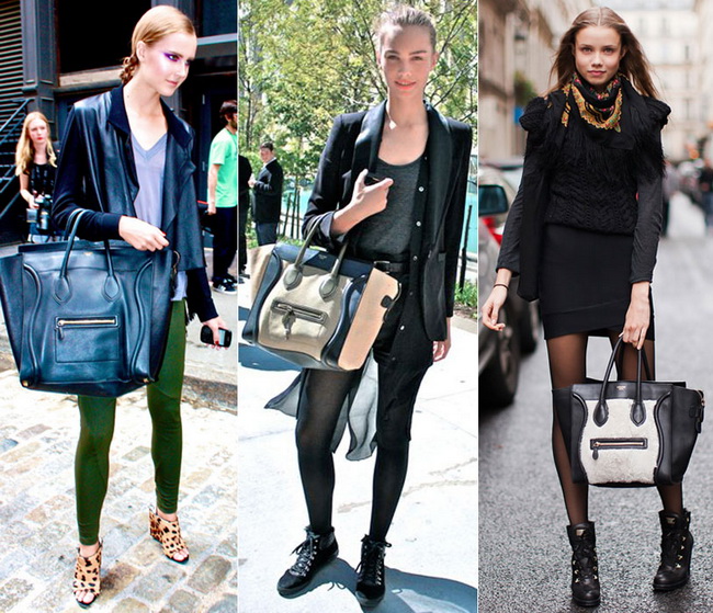 Noua obsesie a manechinelor: poseta Celine