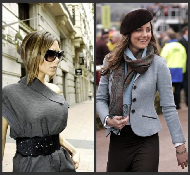 Victoria Beckham o imbraca pe viitoarea printesa a Angliei - Kate Middleton!