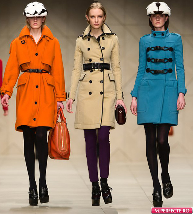 Colectia Burberry Prorsum toamna-iarna 2011, prezentata intr-un show extravagant la Londra VIDEO
