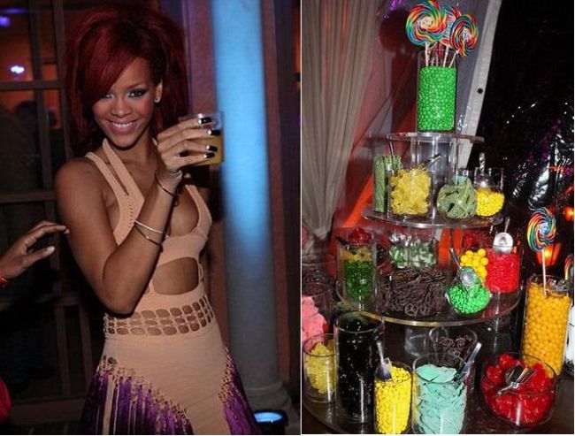De ziua ei, Rihanna a dat o super petrecere! GALERIE FOTO