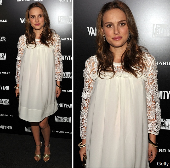 Natalie Portman, la o petrecere in Hollywood intr-o rochie H M de numai 50 de dolari. Iti place look-ul ei?