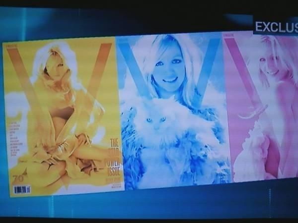 Britney Spears, topless pentru revista V! FOTO