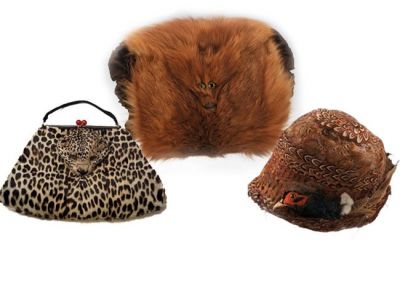 Fashion extrem: accesorii facute din animale moarte GALERIE FOTO