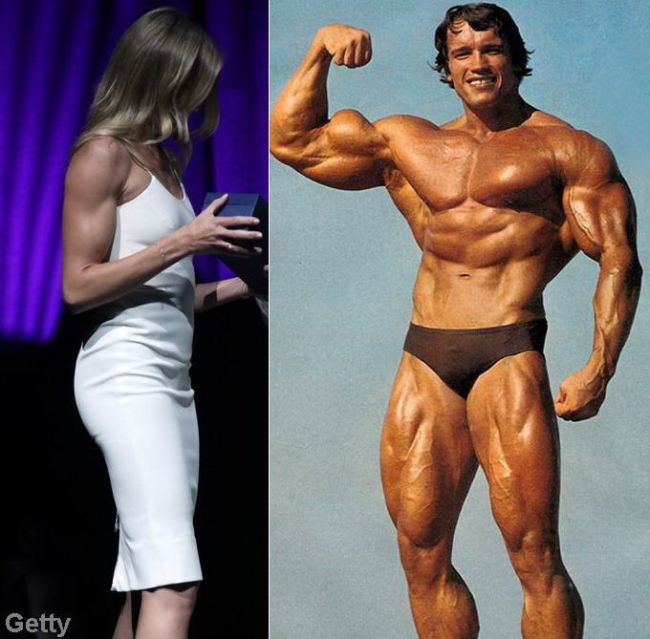 Cameron Diaz se transforma in Arnold Schwarzenegger FOTO!