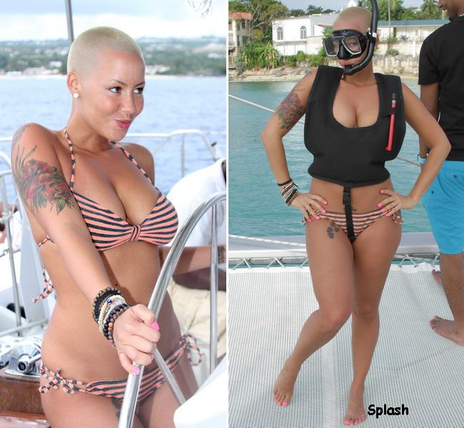 Amber Rose: e grasa si nu-i pasa!