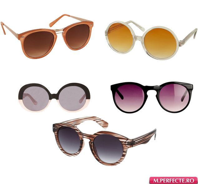 10 modele de ochelari de soare rotunzi