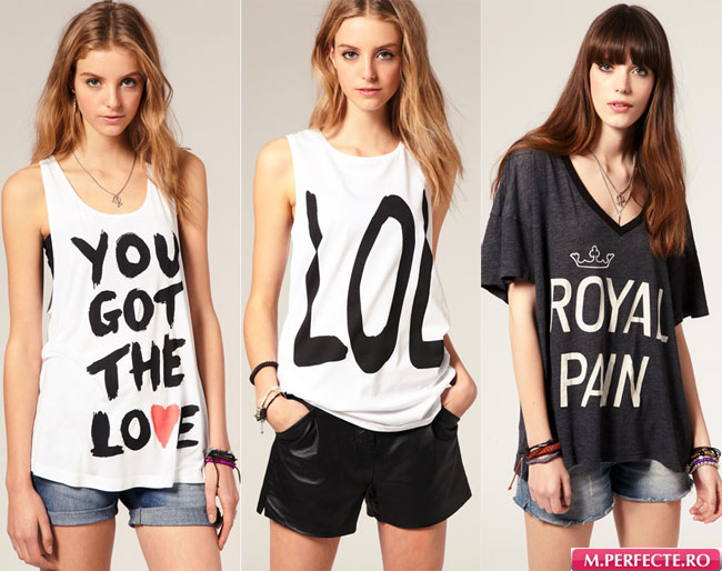 Asos.com propune tricourile cu mesaje personalizate: vezi 10 modele indraznete