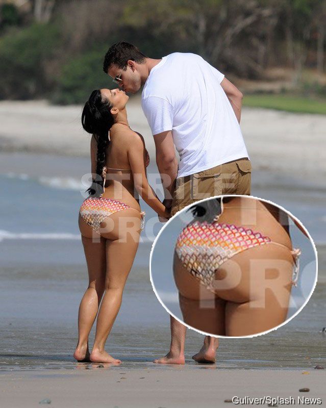 Aceasta este adevarata dimensiune a posteriorului lui Kim Kardashian: uriasa!