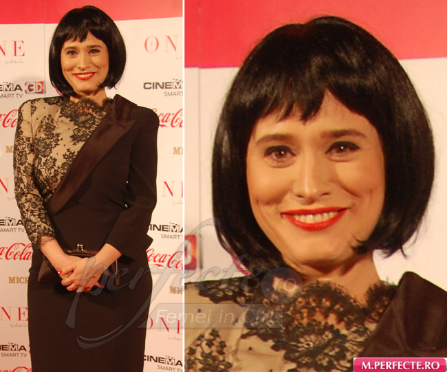 Schimbare de look surprinzatoare: Andreea Esca - bruneta si cu breton!