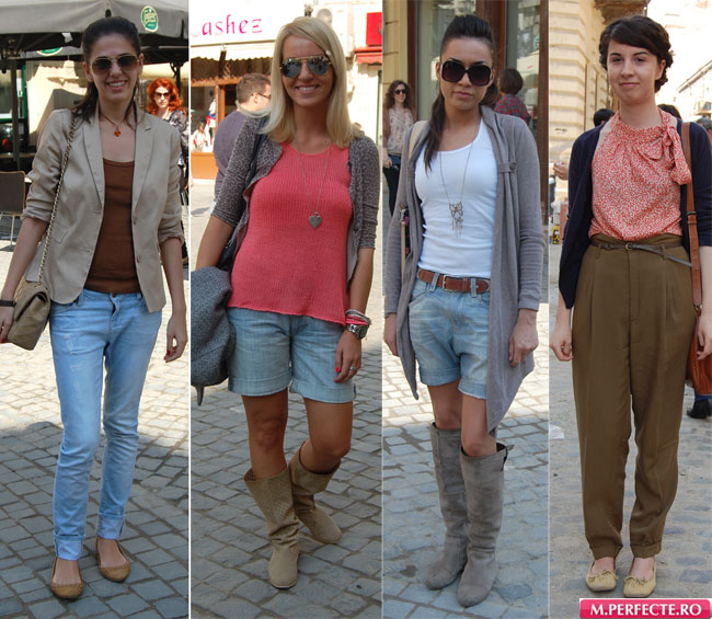 Street style in Bucuresti: fashionistele chic si-au etalat garderoba in weekend