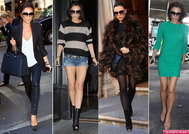 Stil de vedeta: Victoria Beckham, de la fashionista la designer. Invata sa te imbraci ca ea in 7 pasi!