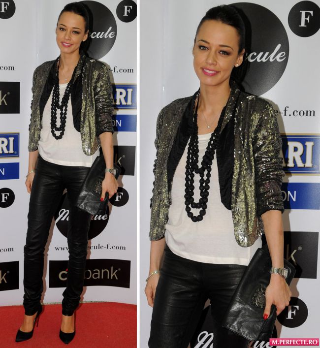 FASHION POLICE: Iti place cum s-a imbracat Andreea Raicu la aniversarea Molecule F?