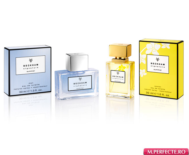 SHOPPING ALERT! Doua parfumuri noi de la David si Victoria Beckham in editie limitata de vara