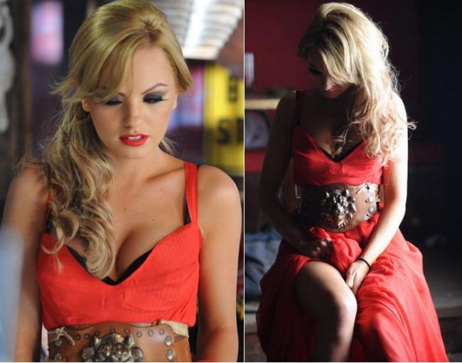 Alexandra Stan - Lady in red in noul videoclip FOTO