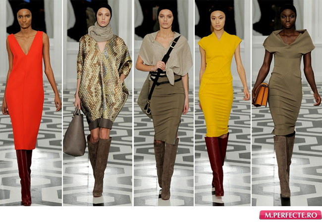 Victoria Beckham propune simplitatea pentru sezonul toamna-iarna 2011
