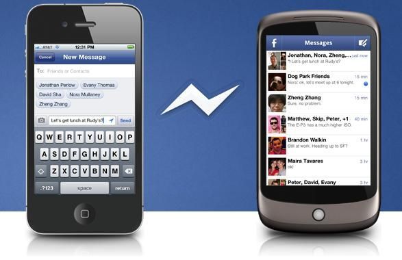 Facebook lanseaza o aplicatie de messenger pentru telefoane mobile