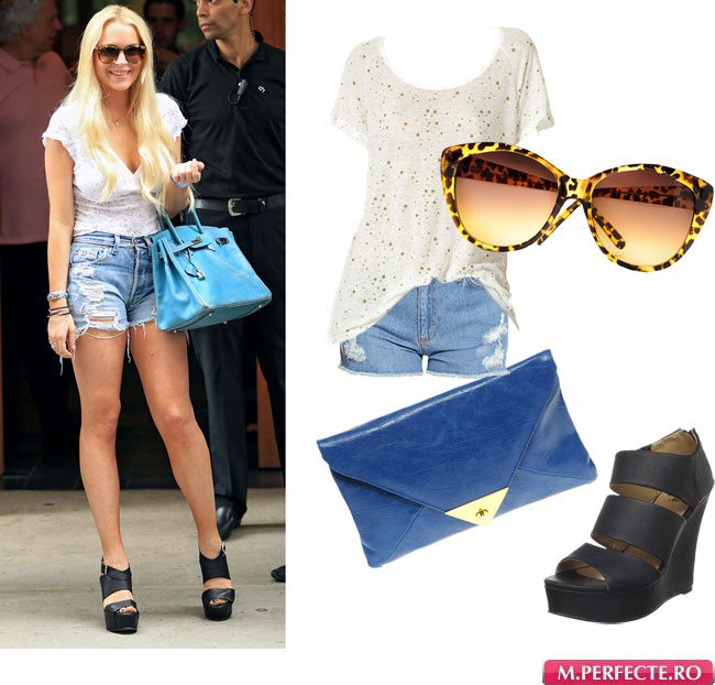 Outfit de vedeta: imbraca-te sexy ca Lindsay Lohan