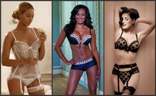 Top 10 cele mai tari pictoriale cu vedete in lenjerie intima