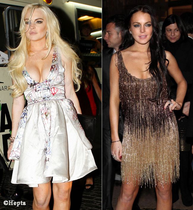 Lindsay Lohan si-a pus silicoane sau a descoperit sutienul minune?