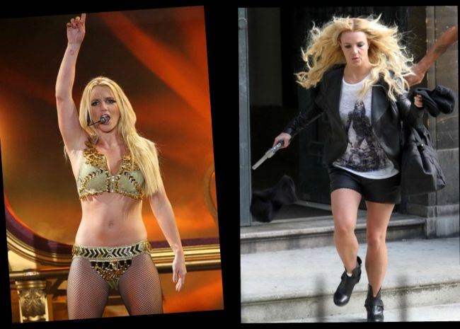 Britney a slabit din nou: cantareata a scapat de colaceii de pe abdomen!
